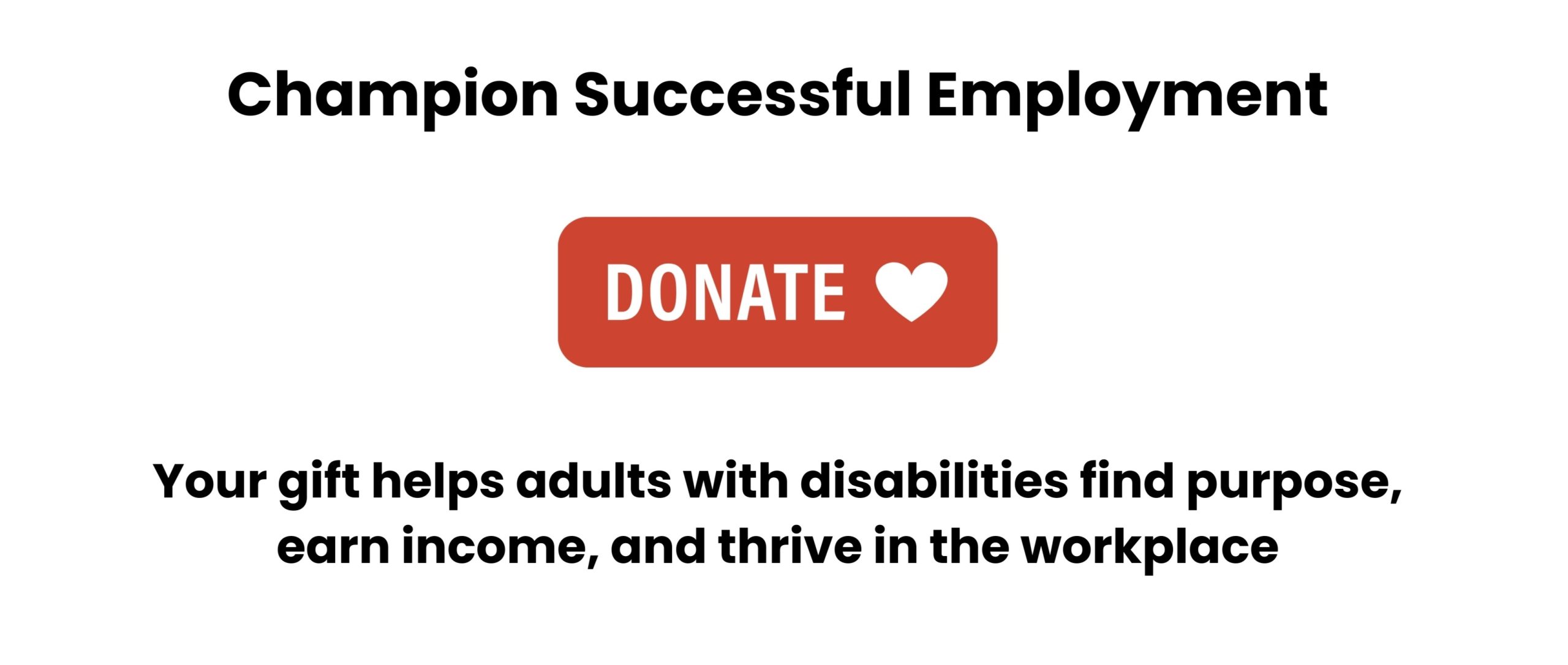 Champion Successful Employment